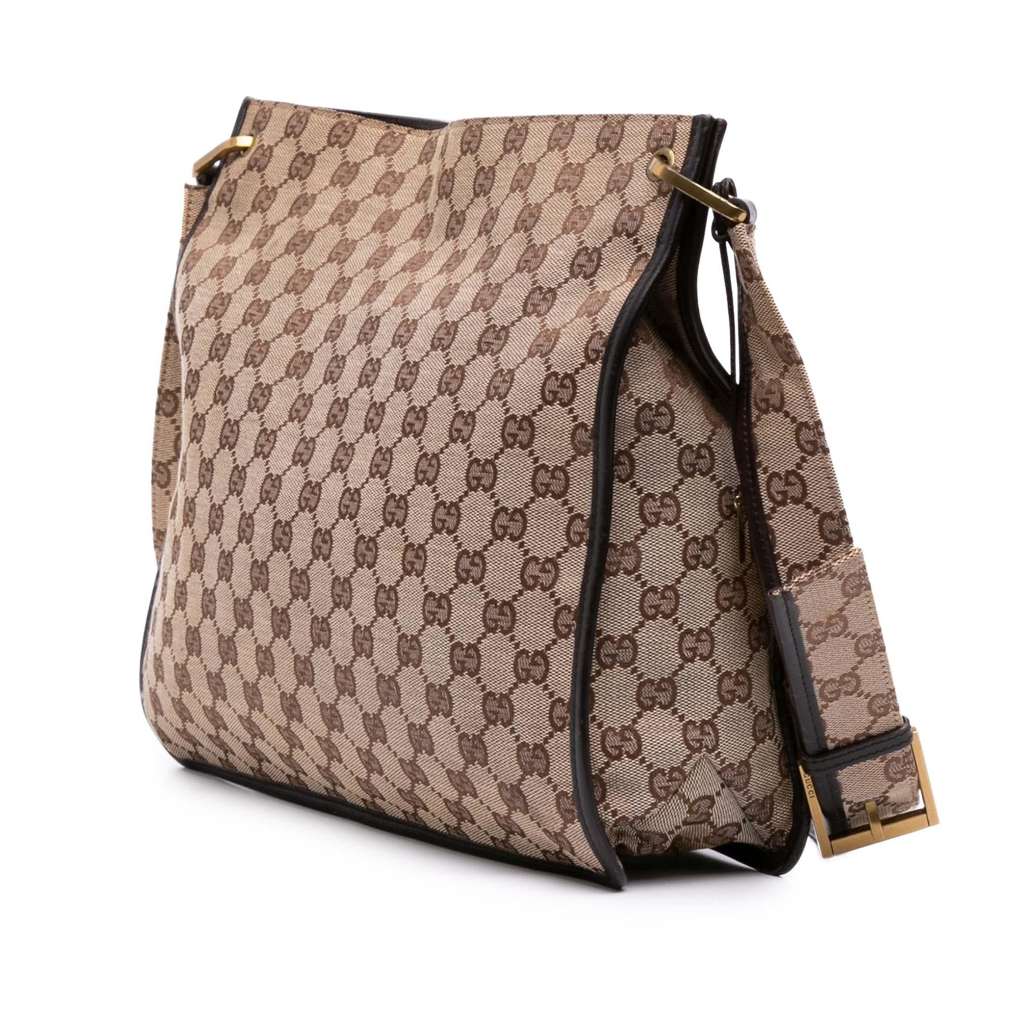 Gucci GG Canvas Messenger Bag