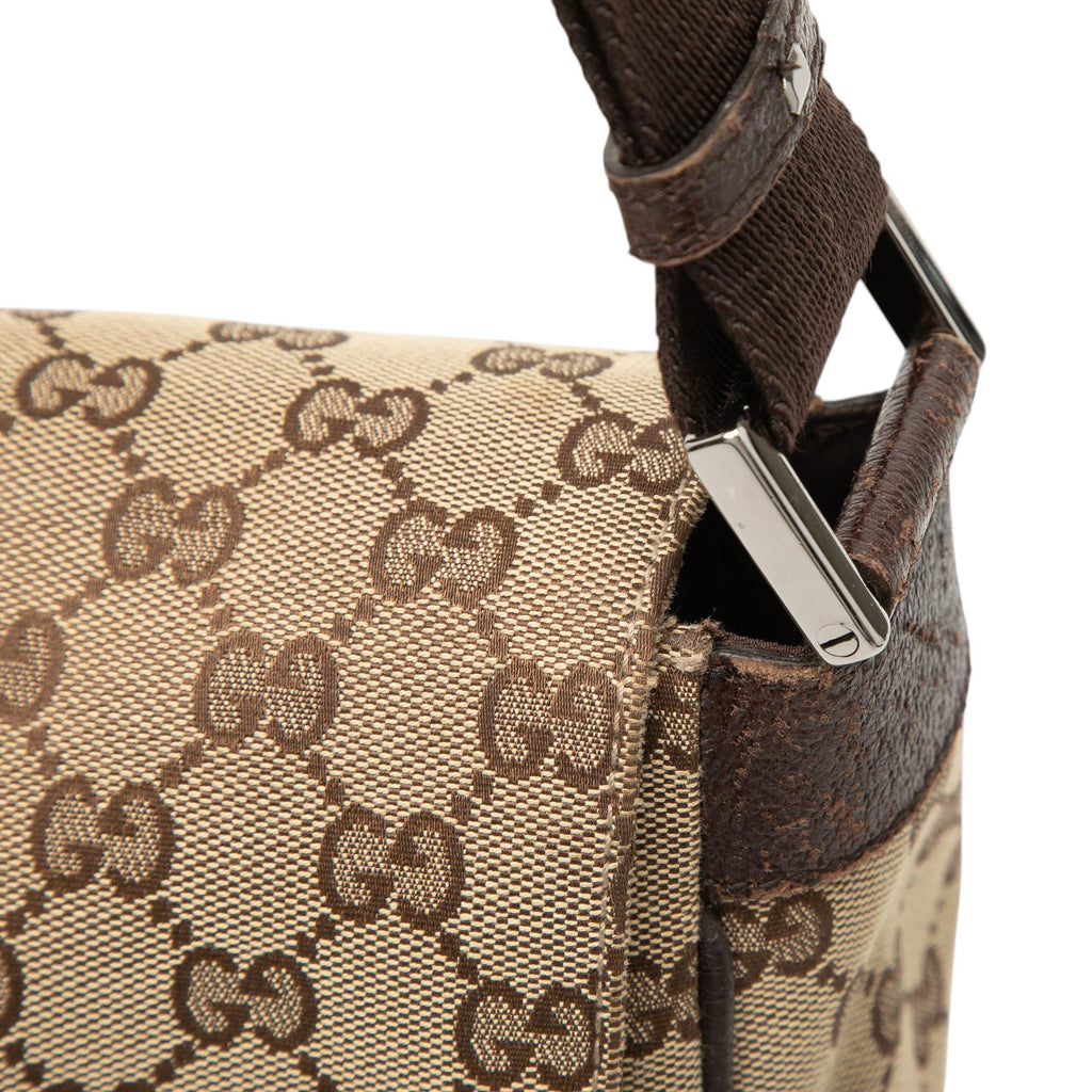 Gucci GG Canvas Messenger Bag