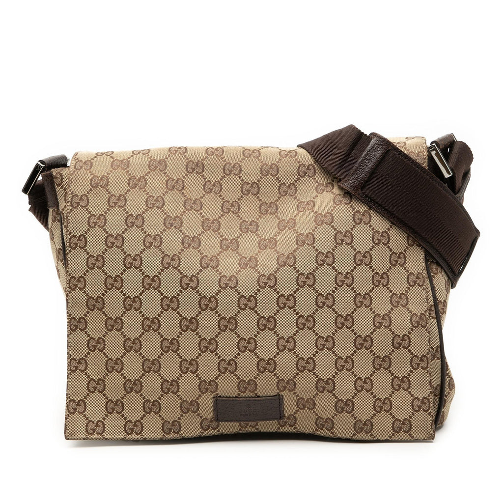 Gucci GG Canvas Messenger Bag