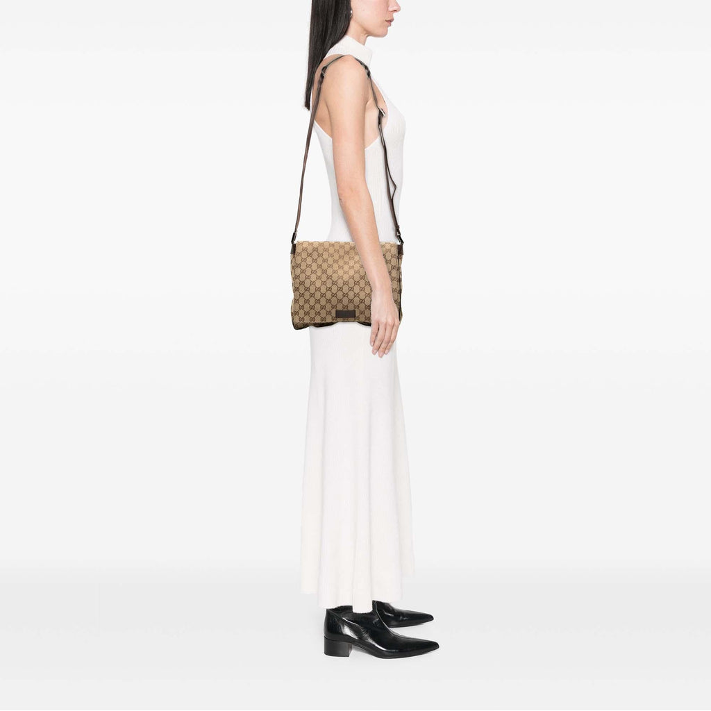 Gucci GG Canvas Messenger Bag