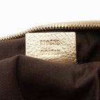 Gucci GG Canvas Metallic Leather D Ring Small Hobo (SHF-nI1P2Q)