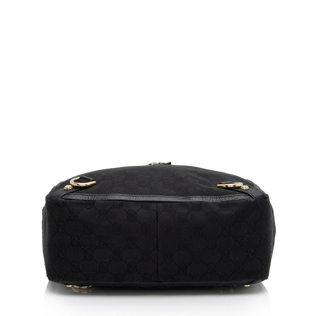Gucci GG Canvas Mini Abbey Tote (SHF-1rSZcf)