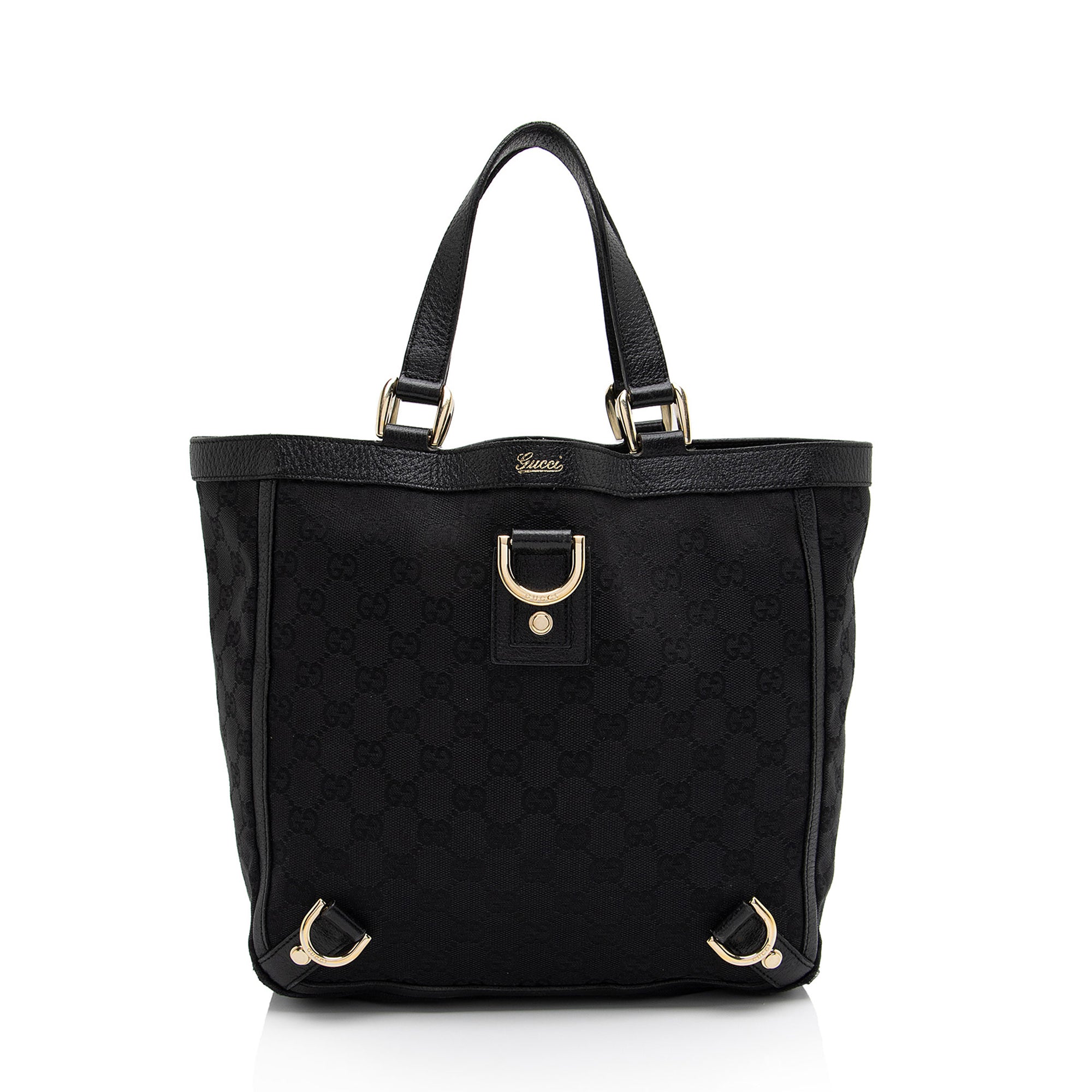 Gucci GG Canvas Mini Abbey Tote (SHF-1rSZcf)