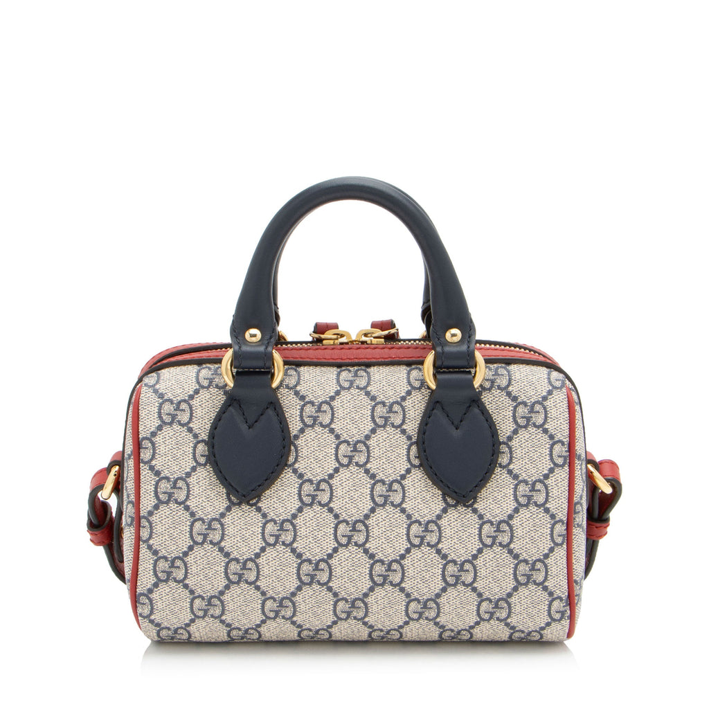 Gucci GG Supreme Mini Boston Bag