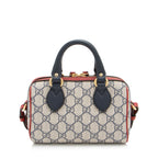 Gucci GG Supreme Mini Boston Bag