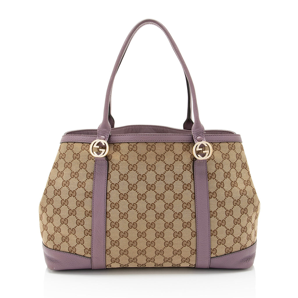 Gucci GG Canvas Miss GG Tote (SHF-yLtJuh)