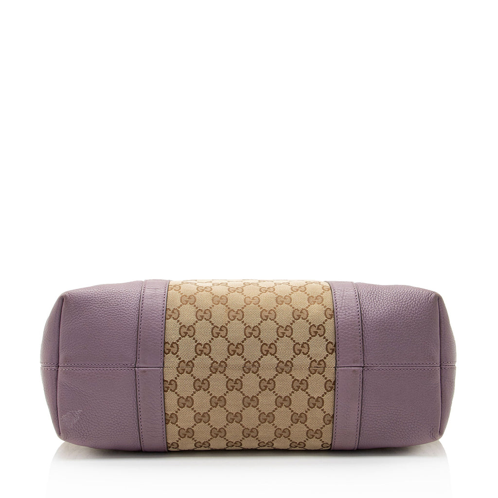 Gucci GG Canvas Miss GG Tote (SHF-yLtJuh)