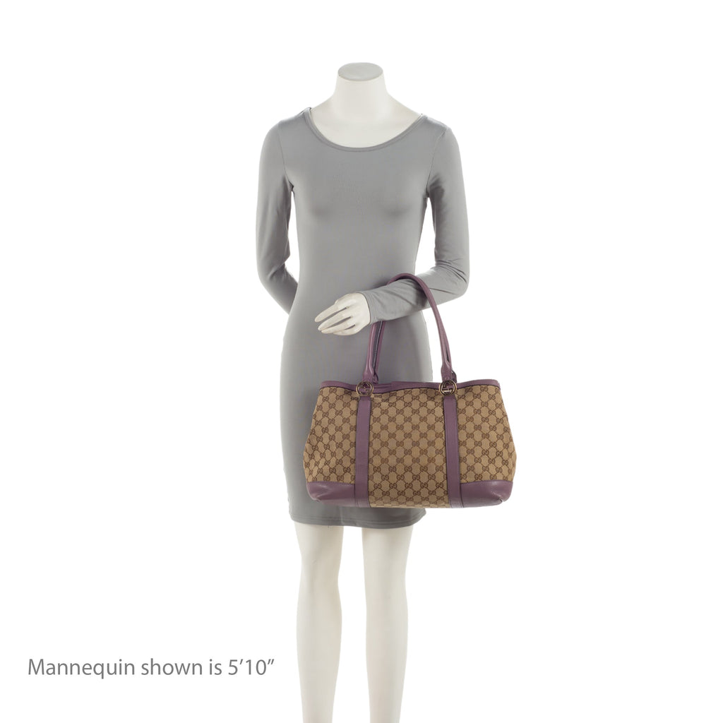 Gucci GG Canvas Miss GG Tote (SHF-yLtJuh)