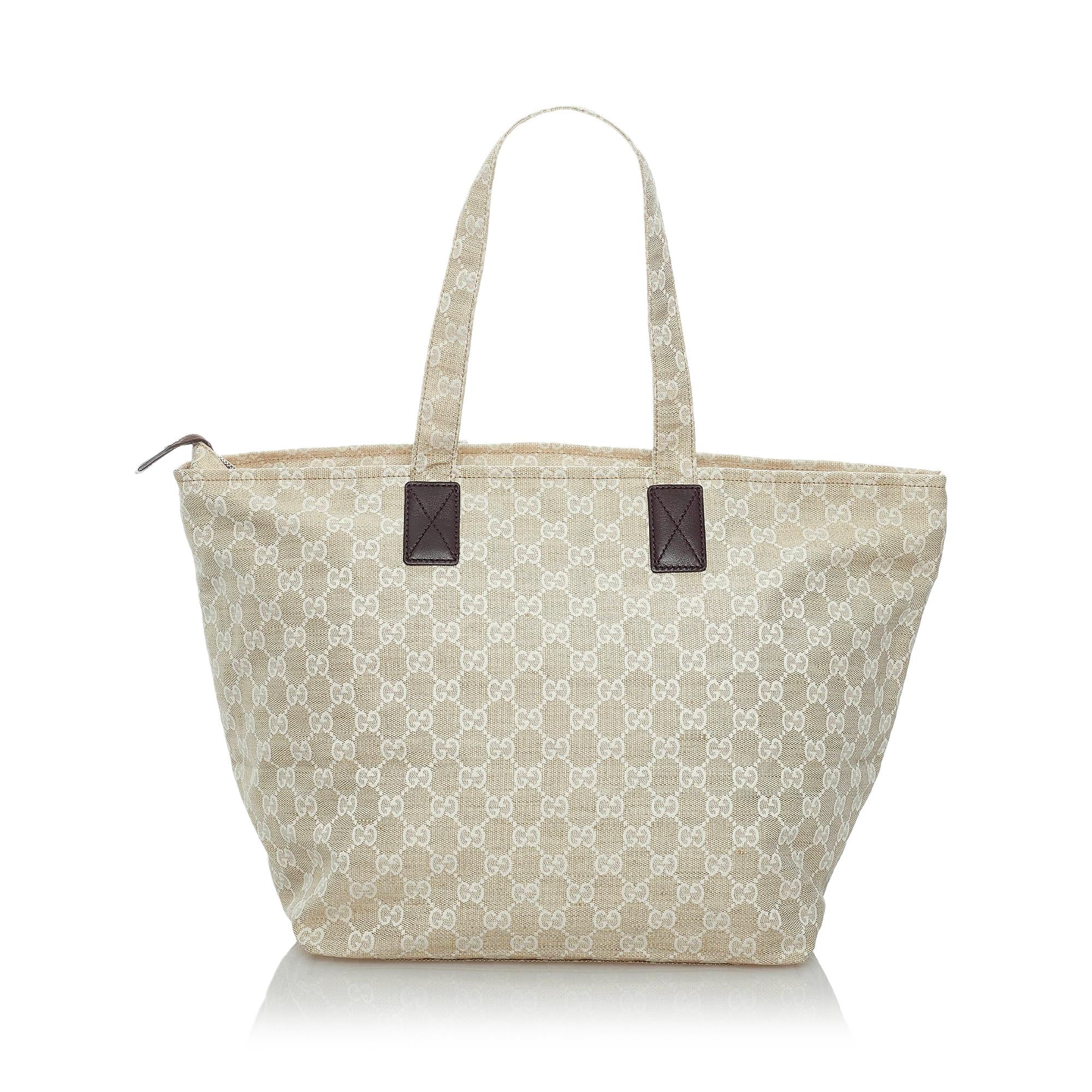 Gucci GG Canvas Museo Tote Bag (SHG-29843)