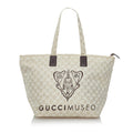 Gucci GG Canvas Museo Tote Bag (SHG-29843)
