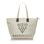 Gucci GG Canvas Museo Tote Bag (SHG-29843)