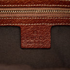 Gucci GG Canvas Nailhead Bamboo Handle Bag (SHG-kiHtJf)
