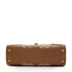 Gucci GG Canvas Nailhead Bardot Shoulder Bag (SHF-cXQEhI)