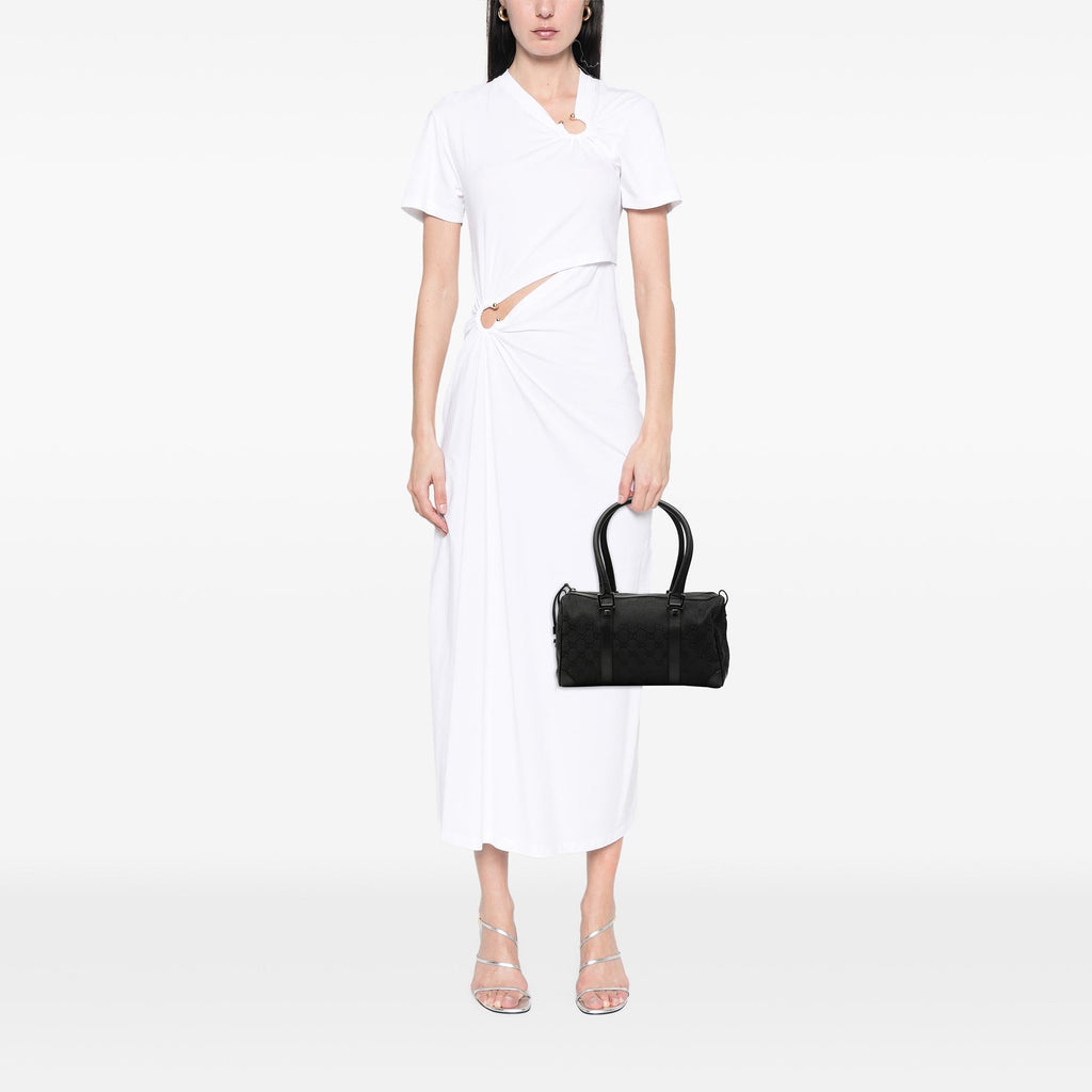 Gucci GG Canvas Nailhead Boston Bag