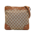 Gucci GG Canvas Nailhead Crossbody (SHG-Mehcnj)