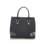 Gucci GG Canvas Nailhead Handbag (SHG-23804)