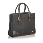 Gucci GG Canvas Nailhead Handbag (SHG-25921)