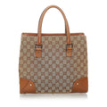 Gucci GG Canvas Nailhead Handbag (SHG-32388)