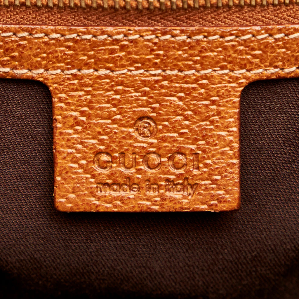 Gucci GG Canvas Nailhead Handbag (SHG-32388)