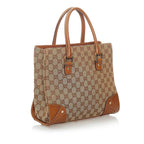 Gucci GG Canvas Nailhead Handbag (SHG-32388)