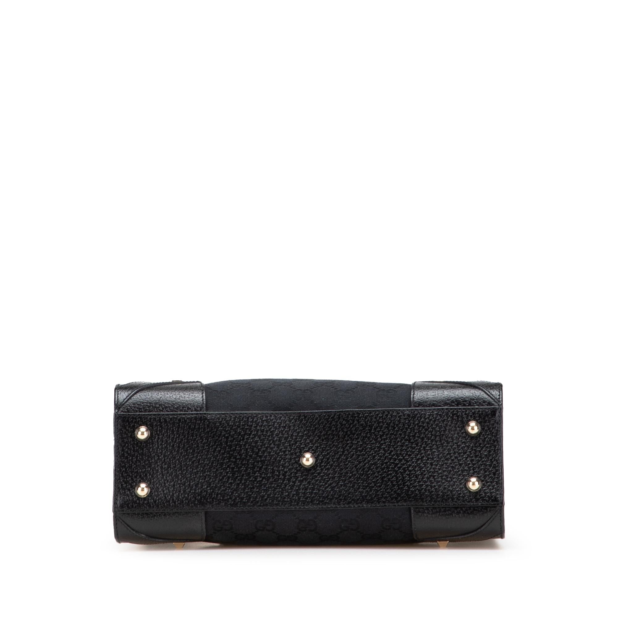 Gucci GG Canvas Nailhead Handbag