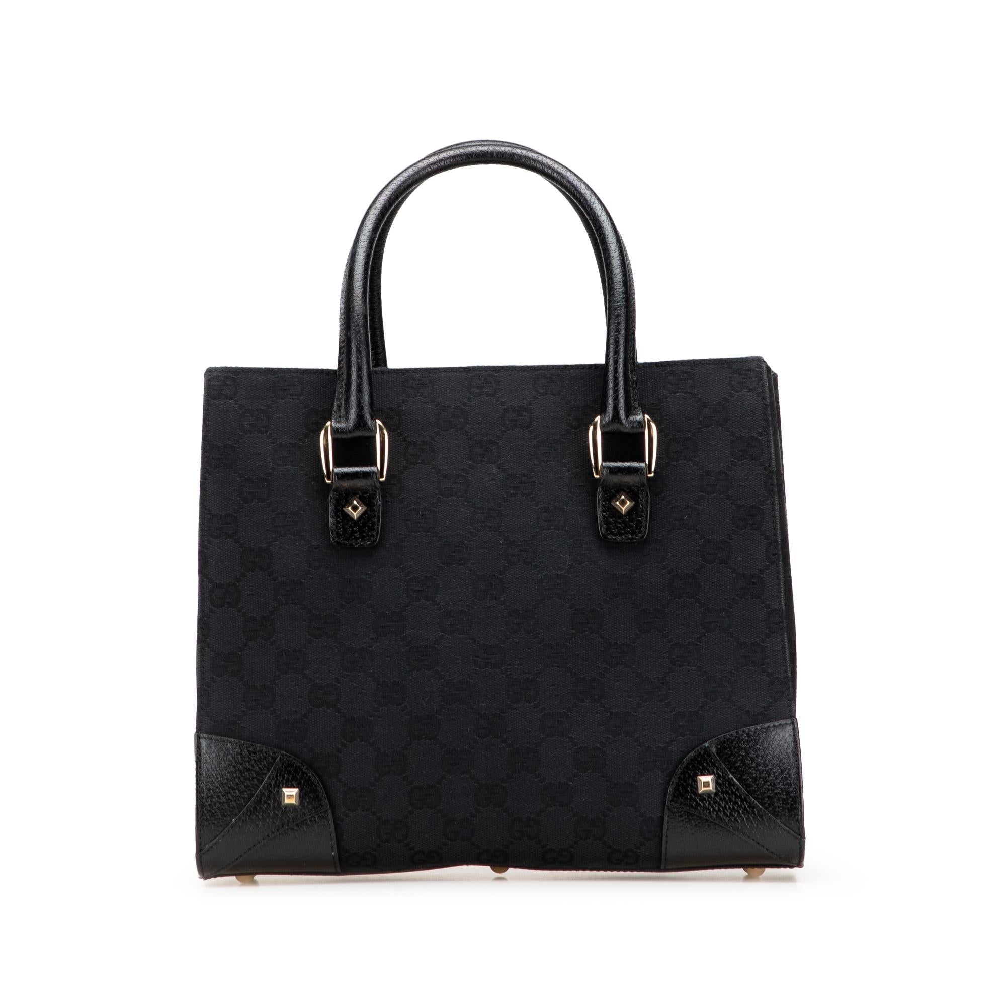 Gucci GG Canvas Nailhead Handbag