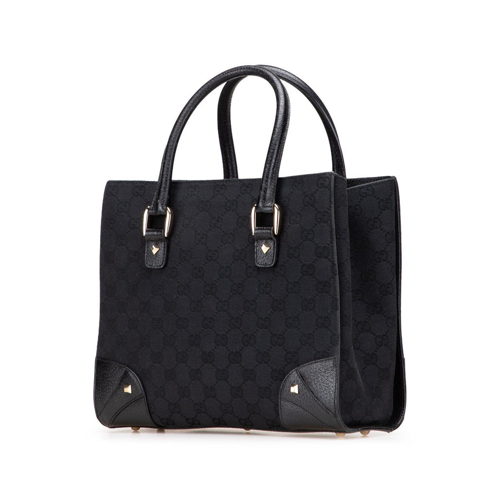 Gucci GG Canvas Nailhead Handbag