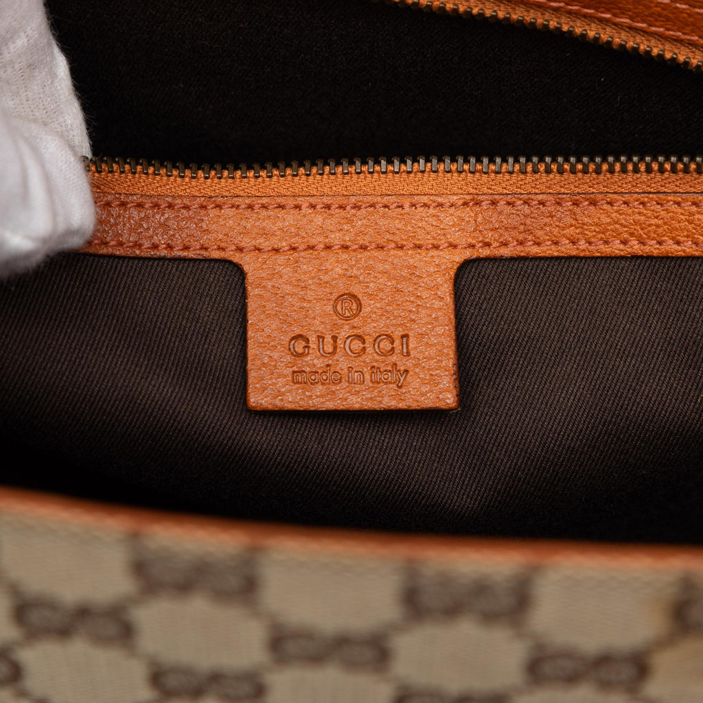 Gucci GG Canvas Nailhead Handbag