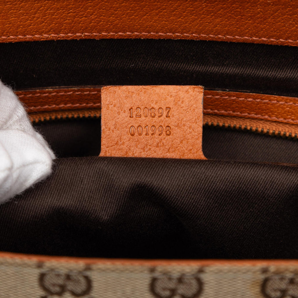 Gucci GG Canvas Nailhead Handbag