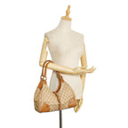 Gucci GG Canvas Nailhead Jackie Bardot (SHG-LGilwa)