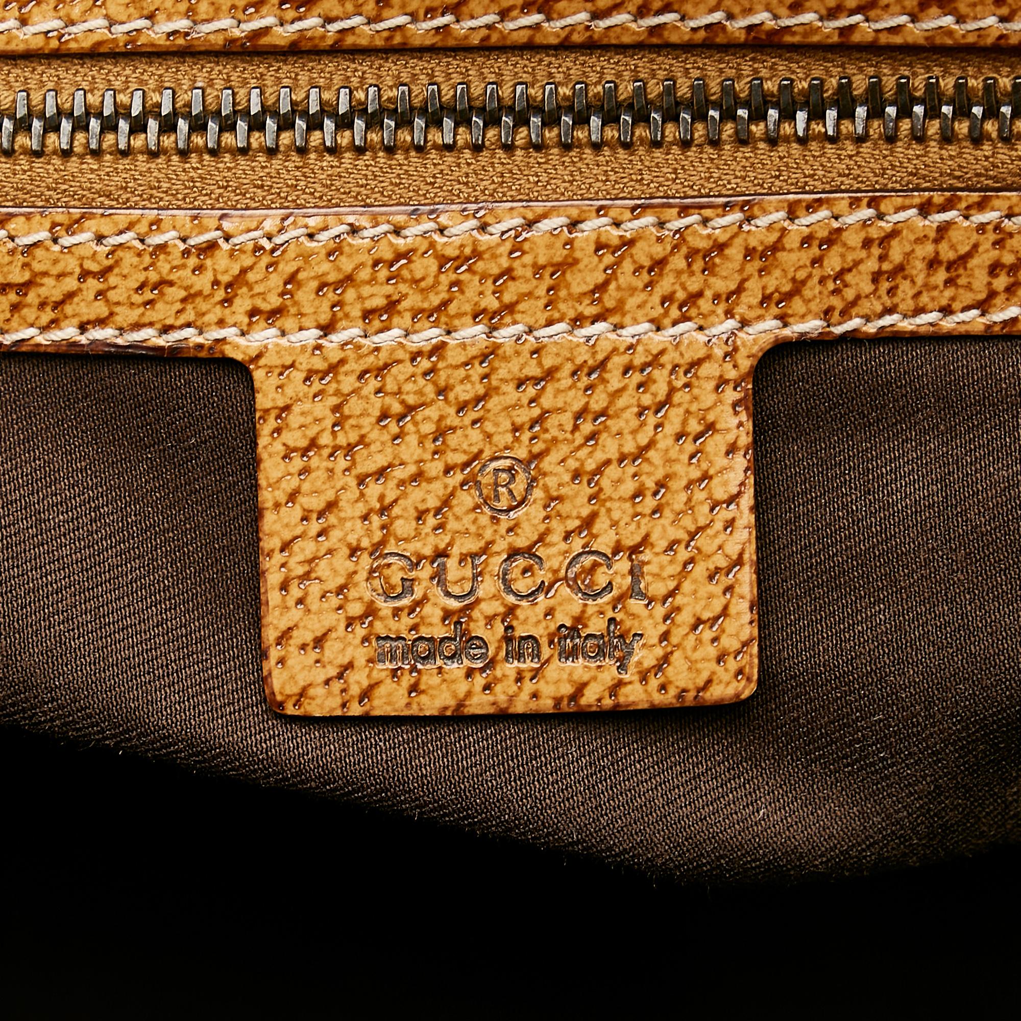 Gucci GG Canvas Nailhead Jackie Bardot (SHG-Lt4rqL)