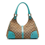 Gucci GG Canvas Nailhead Jackie Bardot (SHG-KfMLGA)