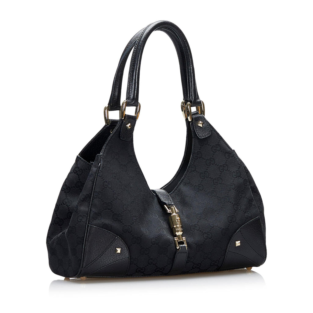 Gucci GG Canvas Nailhead Jackie O (SHG-EBR2Lv)