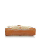 Gucci GG Canvas Nailhead Jackie Shoulder Bag (SHG-33236)