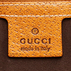 Gucci GG Canvas Nailhead Jackie Shoulder Bag (SHG-33236)