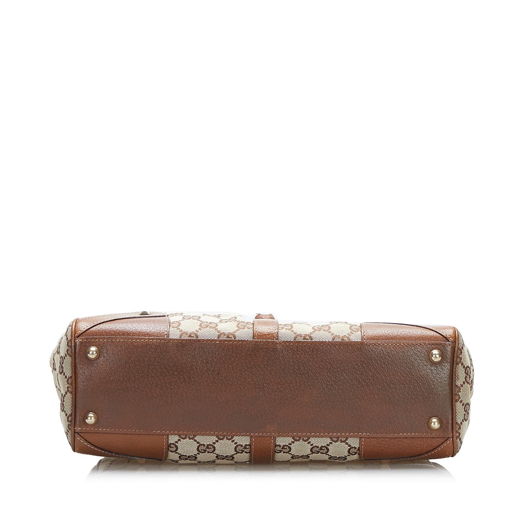 Gucci GG Canvas Nailhead Jackie (SHG-MytTQB)