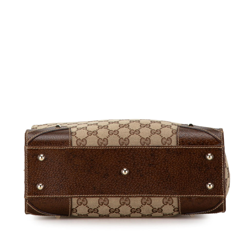 Gucci GG Canvas Nailhead Tote (SHG-jnzkMA)