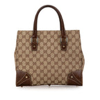 Gucci GG Canvas Nailhead Tote (SHG-jnzkMA)