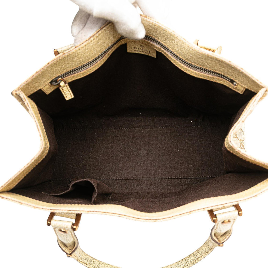 Gucci GG Canvas Nailhead Tote