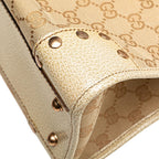 Gucci GG Canvas Nailhead Tote