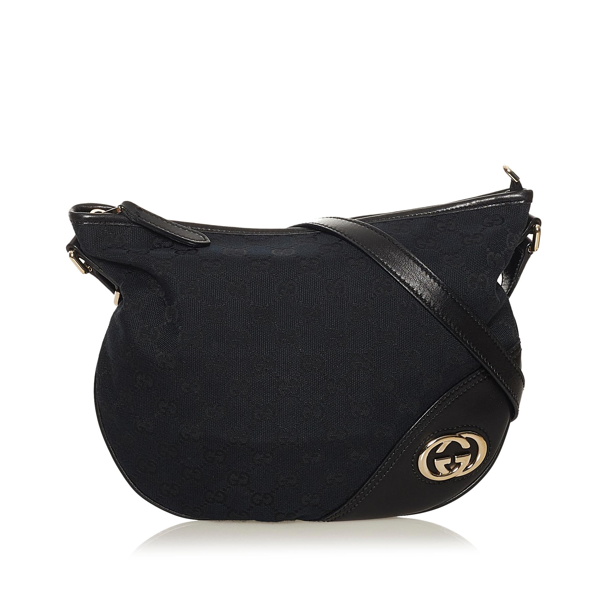 Gucci GG Canvas New Britt Crossbody (SHG-34441)