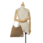 Gucci GG Canvas New Britt Hobo (SHG-SMOcBX)