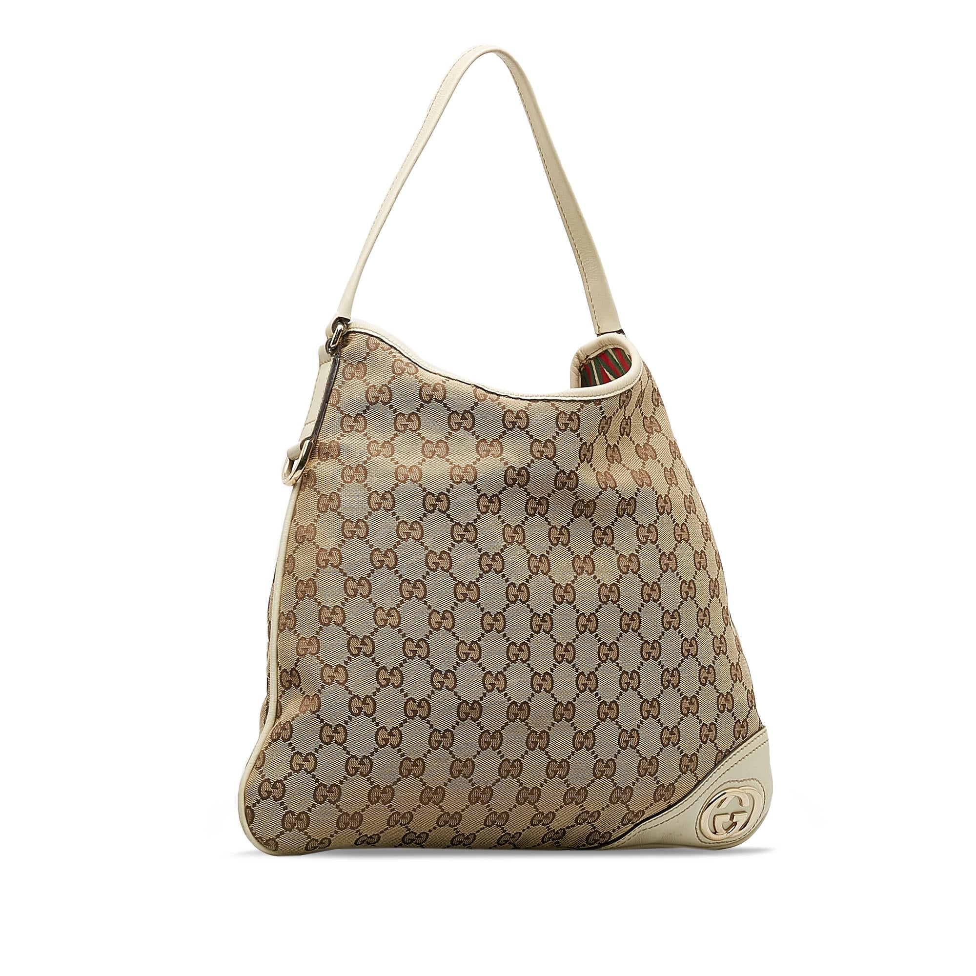 Gucci GG Canvas New Britt Hobo (SHG-SMOcBX)