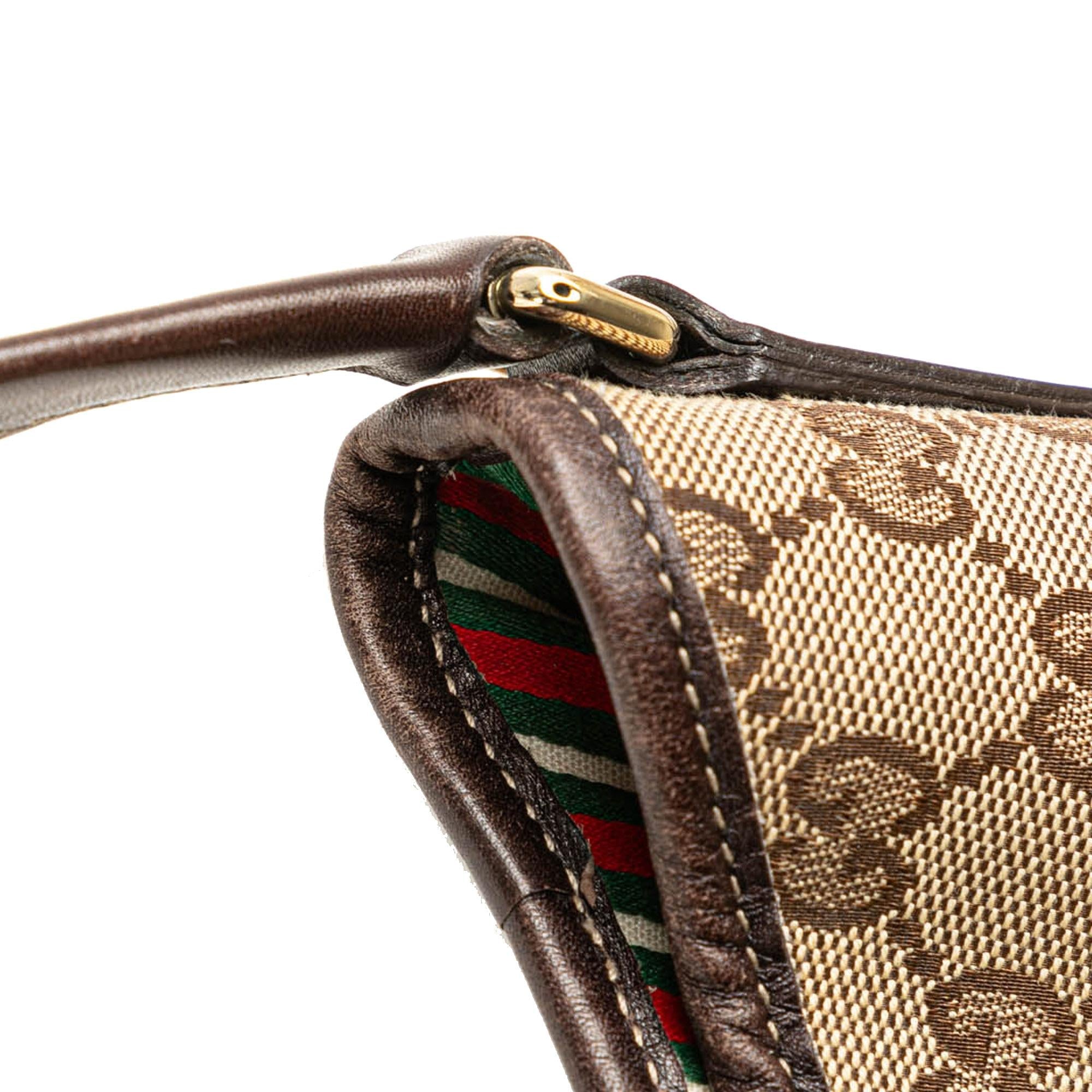 Gucci GG Canvas New Britt Hobo (SHG-fslGVf)