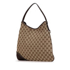 Gucci GG Canvas New Britt Hobo (SHG-fslGVf)