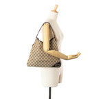 Gucci GG Canvas New Britt Hobo