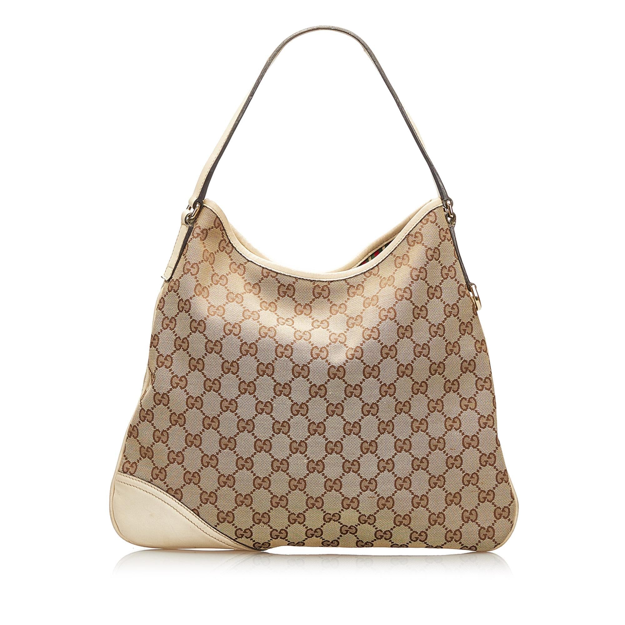 Gucci GG Canvas New Britt Shoulder Bag (SHG-35620)