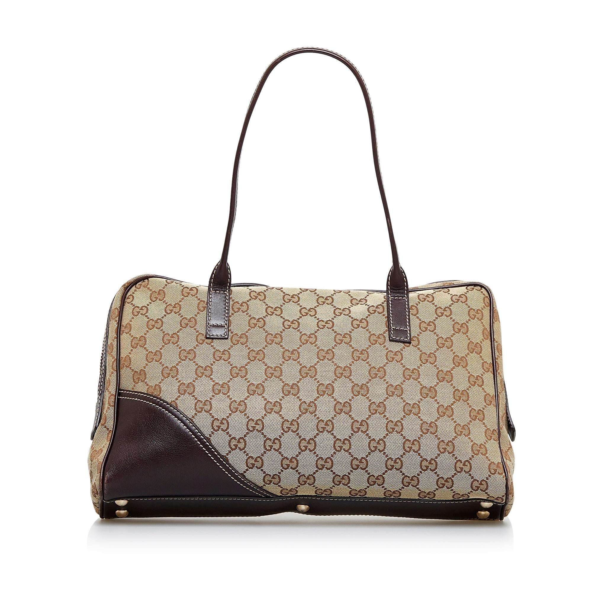 Gucci GG Canvas New Britt Shoulder Bag (SHG-zjo0YD)