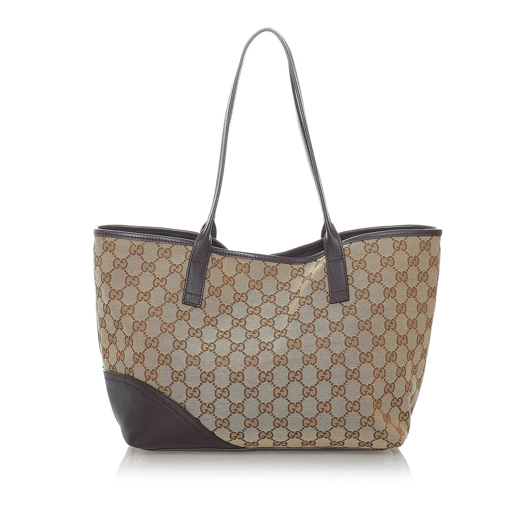 Gucci GG Canvas New Britt Tote Bag (SHG-30429)