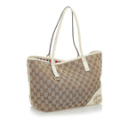 Gucci GG Canvas New Britt Tote Bag (SHG-33501)